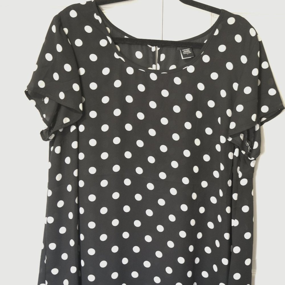 TORRID Chiffon Pullover Blouse